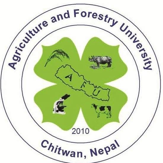 Agriculture and Forestry University Official Logo — Rampur, Chitwan
